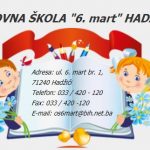 JU OŠ "6.mart" Hadžići